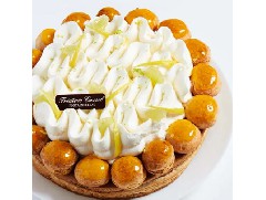 精致又美味的的檸檬泡芙派！