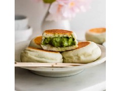 平底鍋版本！松軟易上手的抹茶夾心小餅！